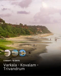 Varkala Papanasam Beach